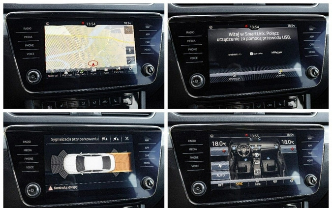 Skoda Superb cena 96850 przebieg: 115590, rok produkcji 2019 z Rudnik nad Sanem małe 704